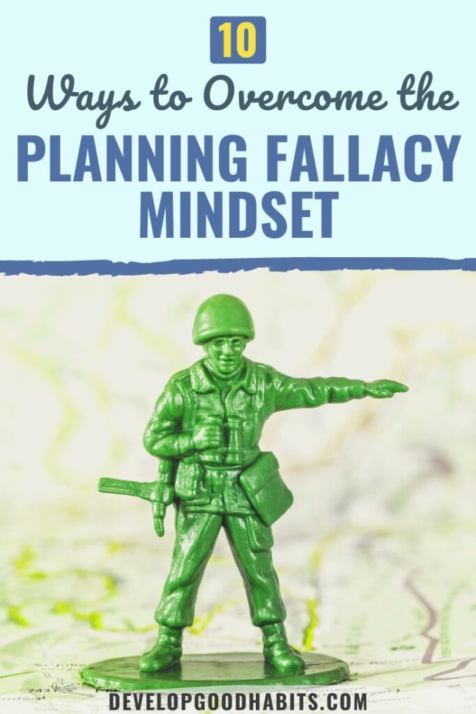 planning fallacy mindset | how to avoid planning fallacy | overcome planning fallacy