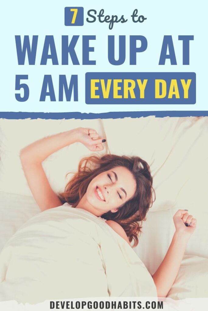 how to wake up at 5am without an alarm | wake up at 5am what time to go to bed | how to wake up at 5am and not be tired
