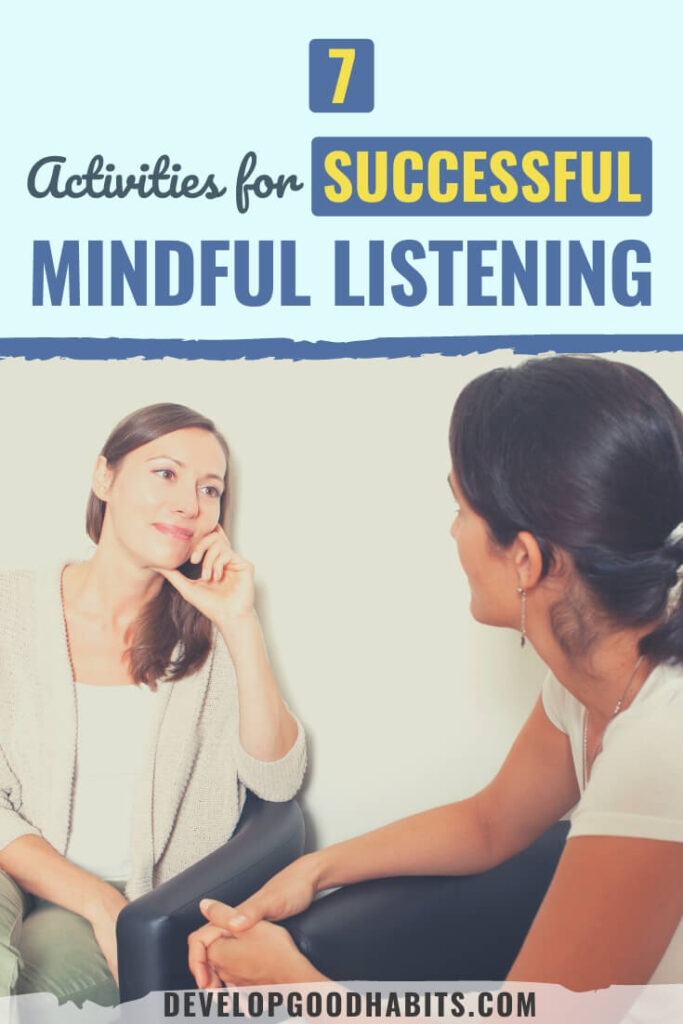 mindful listening | active listener | active listening