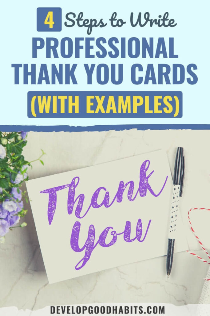 thank you card | appreciation small business thank you cards | sample thank you message