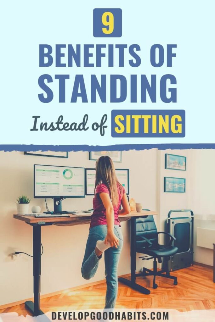 standing vs sitting | standing benefits | standing