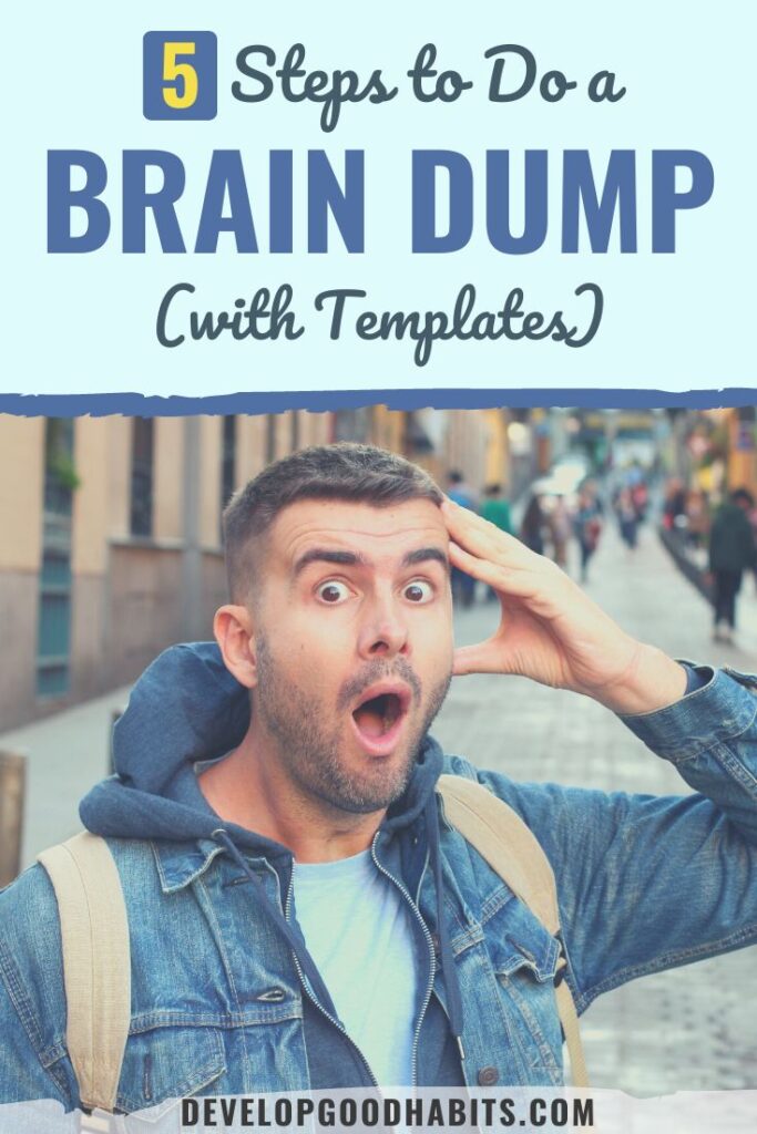 brain dump | brain dump example | brain dump template