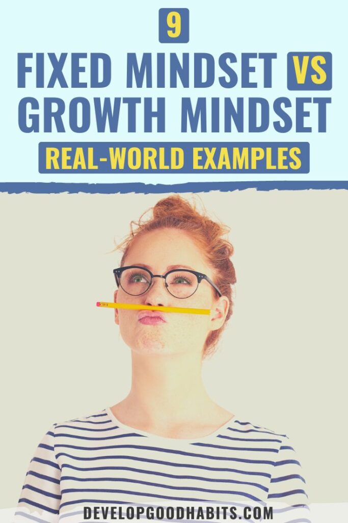 growth vs fixed mindset statements | growth mindset real life examples | fixed mindset thoughts