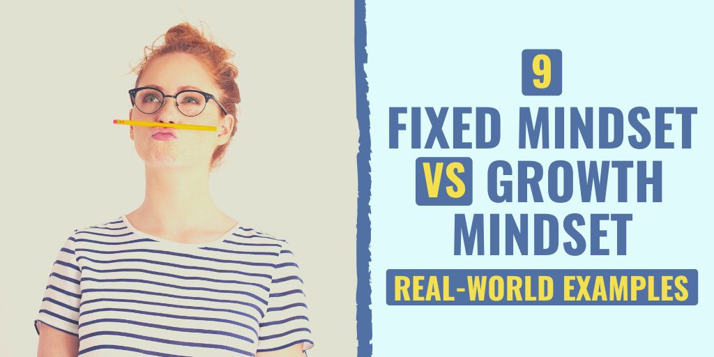 growth vs fixed mindset statements | growth mindset real life examples | fixed mindset thoughts