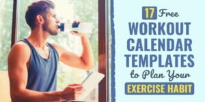 17 Free Workout Calendar Templates to Plan Your Exercise Habit workout calendar template | free workout calendar template | printable workout calendar template