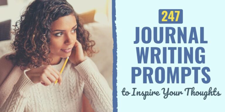 247 Journal Writing Prompts for Deep Self‑Reflection
