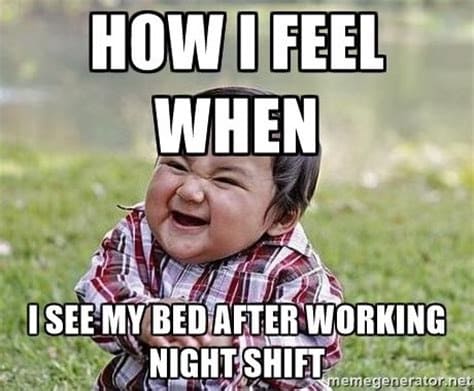 late-night job memes | night owl giggles | night duty laughter