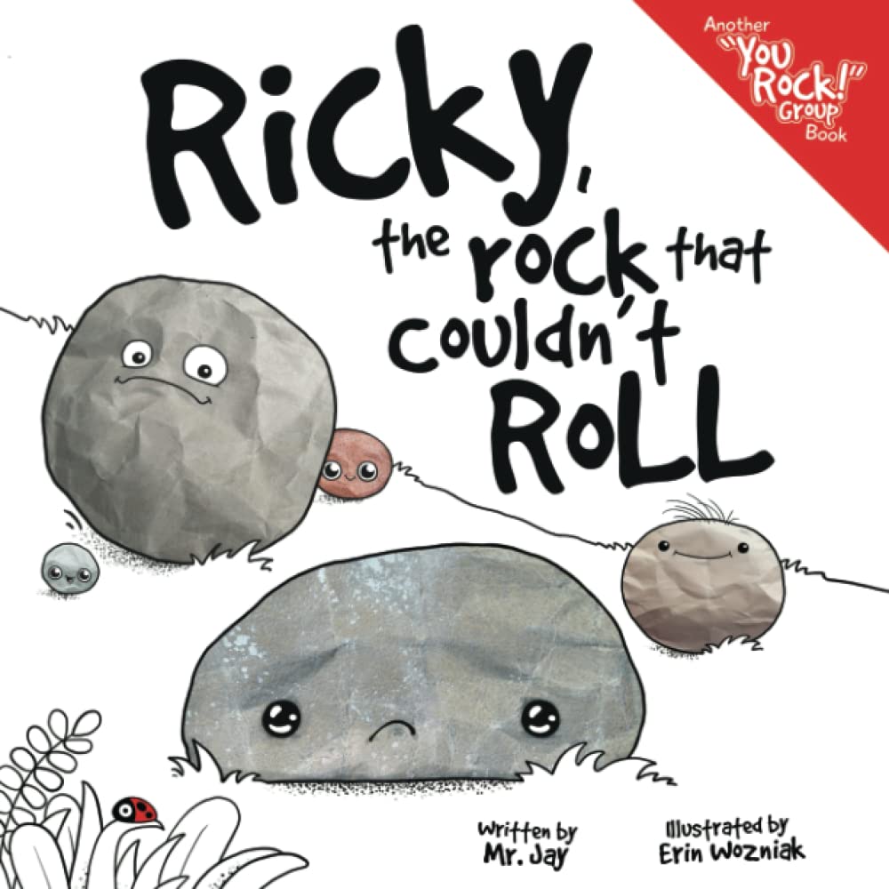 Ricky, the Rock That Couldn't Roll by Mr. Jay | Children's Books to Teach the Growth Mindset | Best Growth Mindset Books