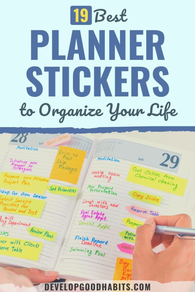 planner stickers | monthly planner stickers | functional planner stickers