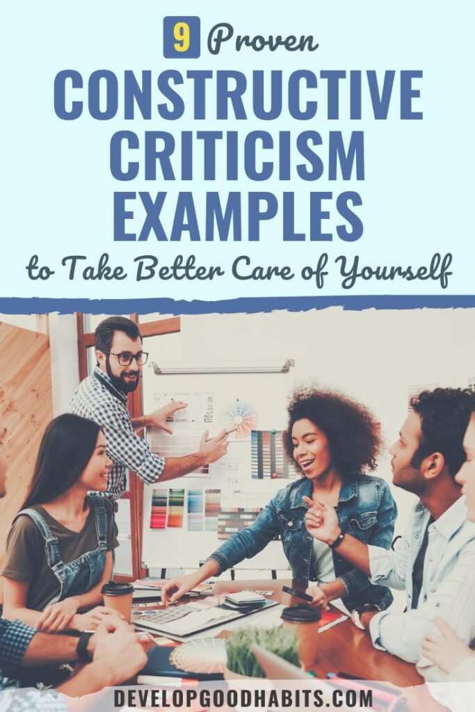 how to respond to constructive criticism examples | constructive criticism examples for performance reviews | constructive criticism examples for group members
