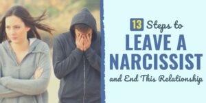 leave a narcissist | leave a narcissist alone | leave a narcissist on read