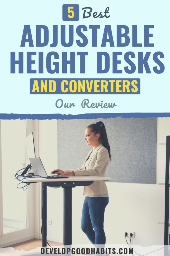 adjustable height desks | adjustable standing desk | l shaped adjustable desk
