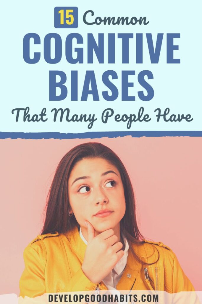 confirmation bias | examples of biases | cognitive biases in decision making