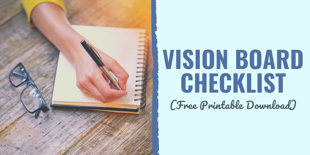 vision board checklist pdf | free vision board checklist | vision board examples