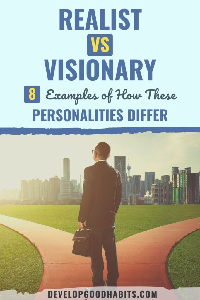 realist vs visionary | realist vs visionary test | realist vs visionary personality type