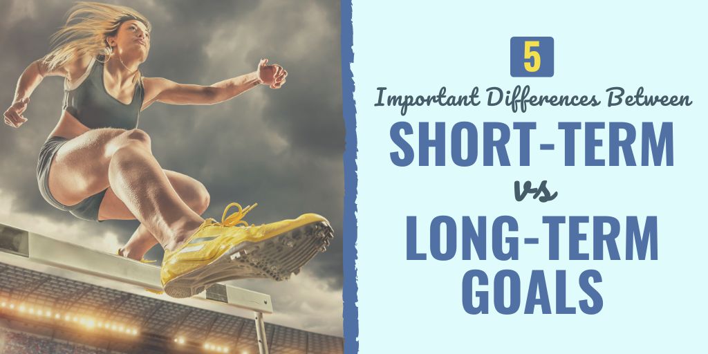 short term vs long term goals | how long is a long-term goal | short-term and long-term goals worksheet