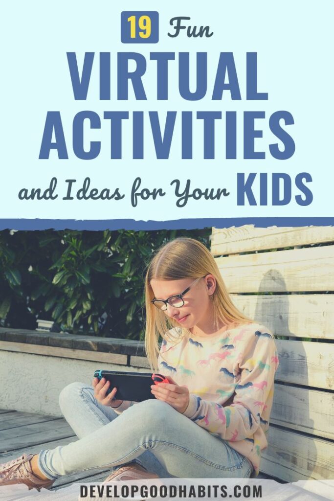 virtual activities for kids | virtual classroom activity ideas | virtual activities for elementary students