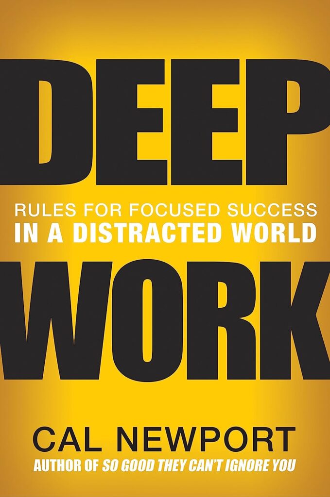 Deep Work by Cal Newport | learning books | best books on learning