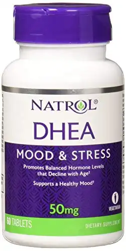 Natrol DHEA 50mg, 60 Tablets 60 Count (Pack of 3)