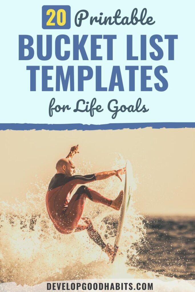travel bucket list template word | bucket list template google docs | bucket list template pinterest