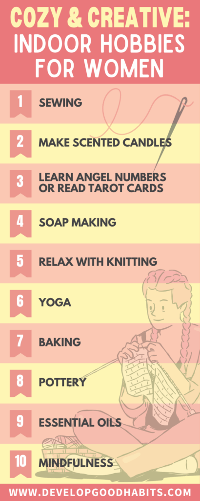 indoor hobbies at home | indoor hobbies for men | types of hobbies for women