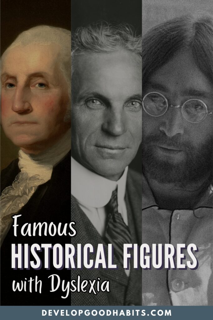 successful people with dyslexia | famous people with dyslexia | historical figures with dyslexia